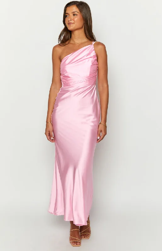 Tina Pink Formal Maxi Dress