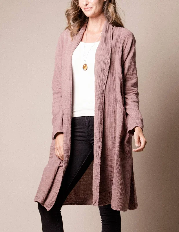 Brenley Wrap Jacket - Mocha