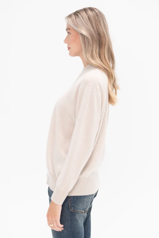 Eider Cashmere Sweater, Linen