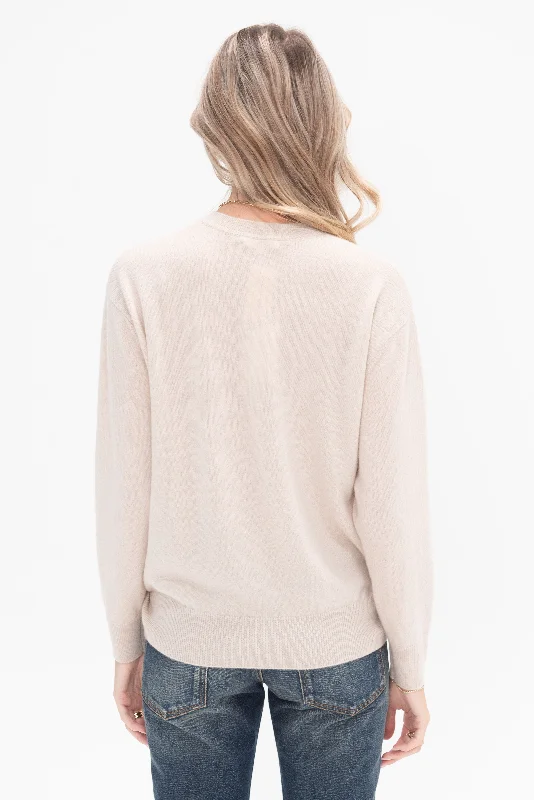 Eider Cashmere Sweater, Linen