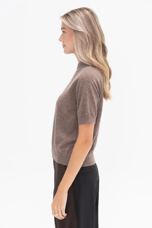 Irelia Top, Heather Brown