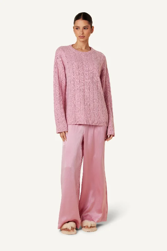 FLETCHER  CASHMERE  CABLE KNIT SWEATER | LOLA