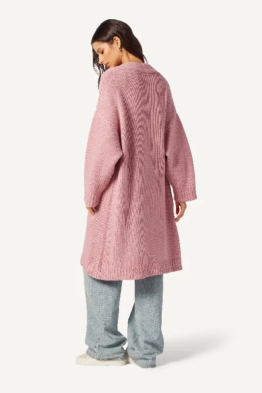 PERRY OPEN FRONT CASHMERE CARDIGAN | LOLA