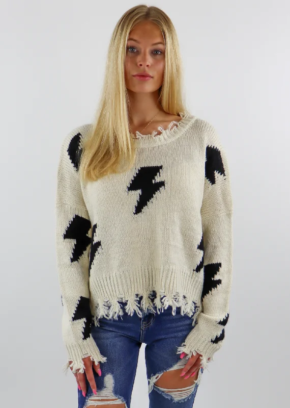 Thunderstruck Sweater ★ Cream