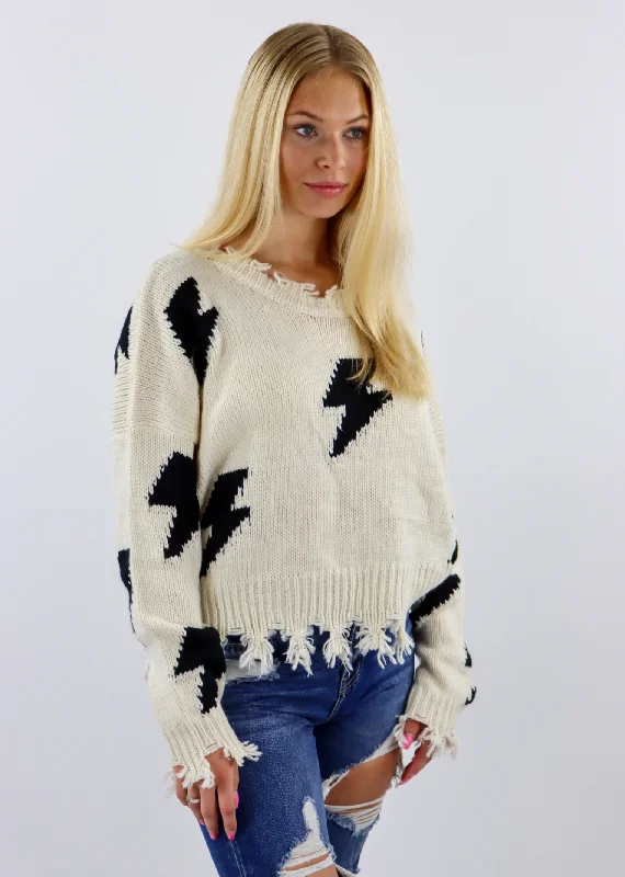 Thunderstruck Sweater ★ Cream