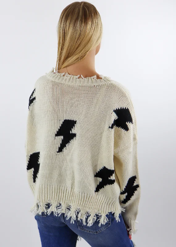 Thunderstruck Sweater ★ Cream