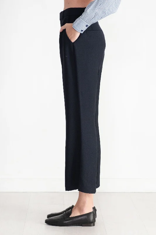 Rene Flare Trouser, Midnight