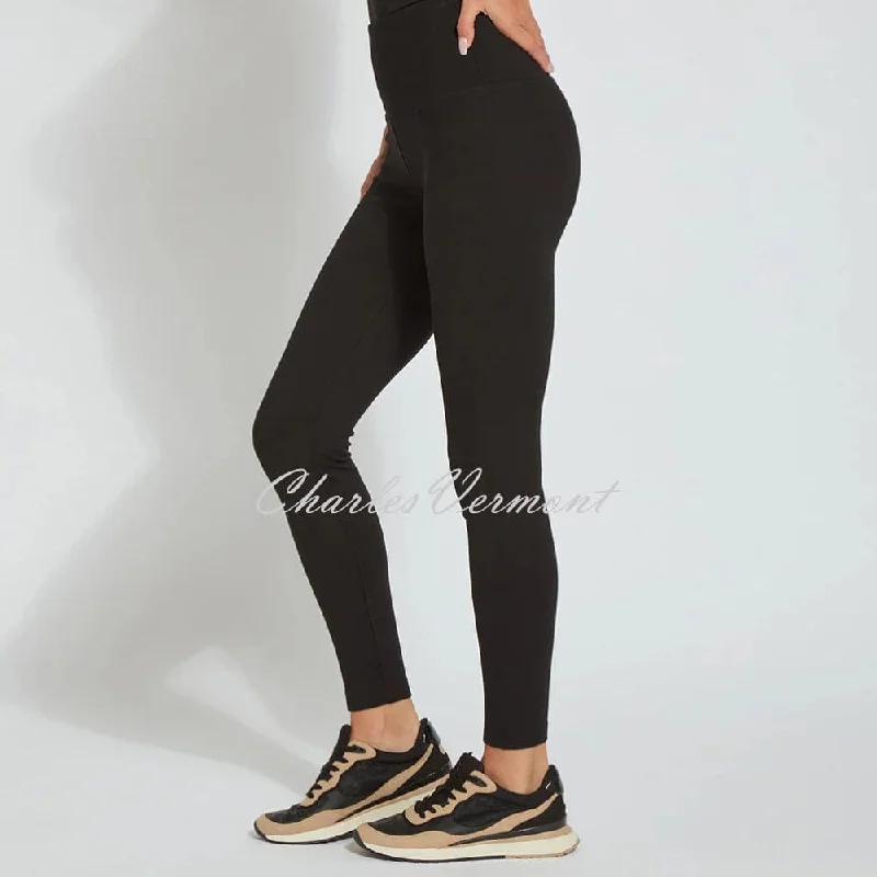 Lysse Signature Ponte Centre Seam Legging – Style 1519 (Black)