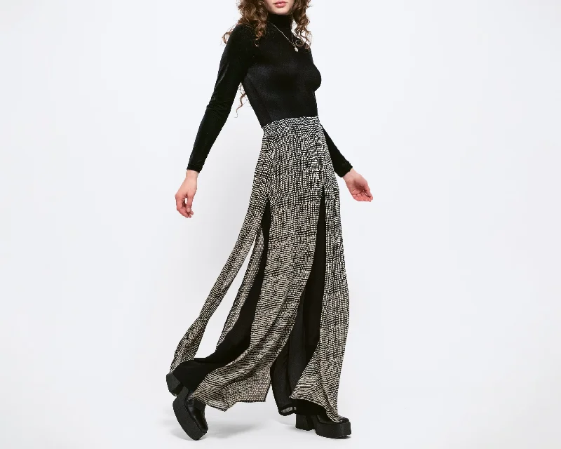 Medium 90s Cache Two Tone Sheer Illusion Pants