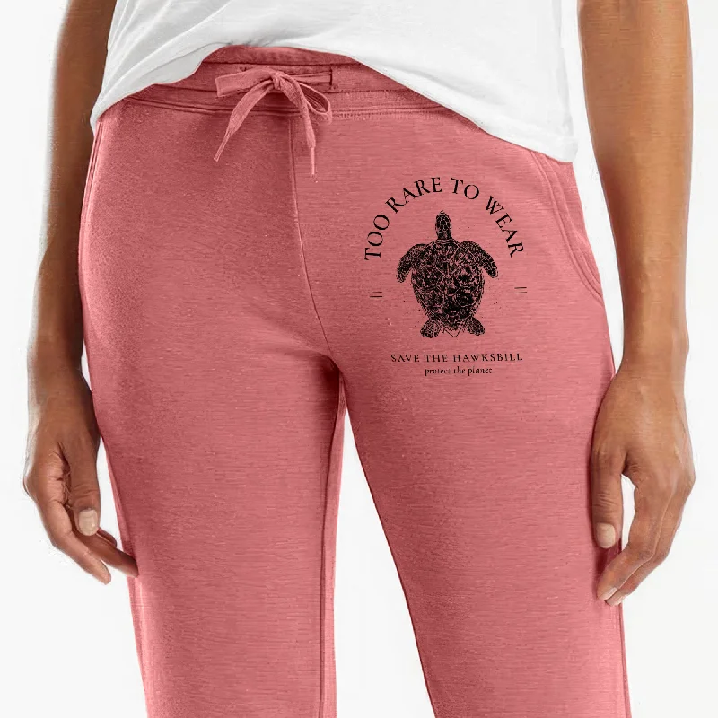 Too Rare to Wear - Save the Hawksbill - Women's Cali Wave Jogger Sweatpants