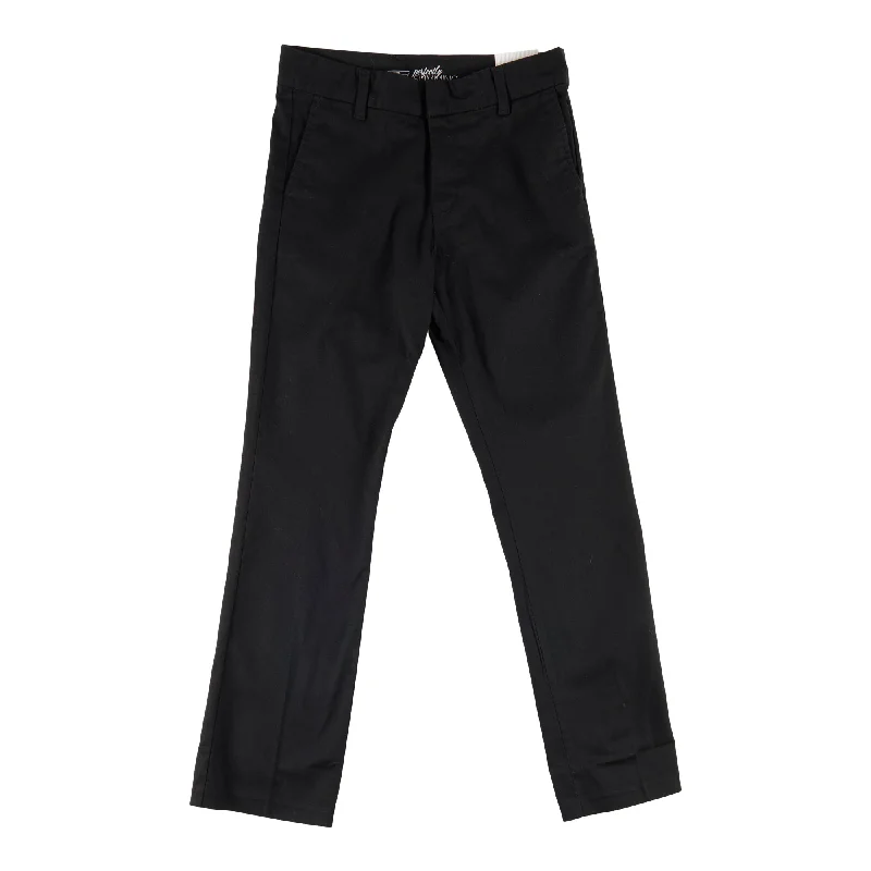 Women's Twill Work Pants, Black