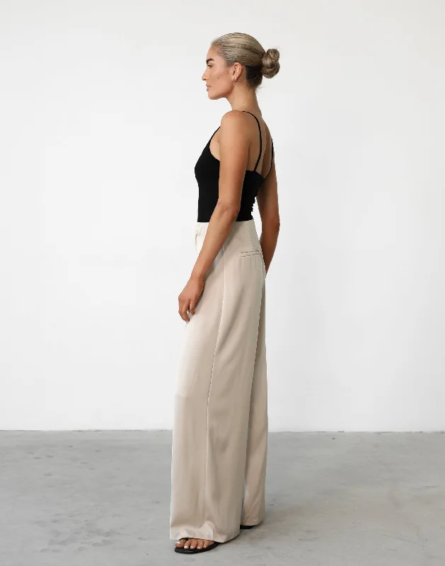 Yzabelle Pants (Beige)