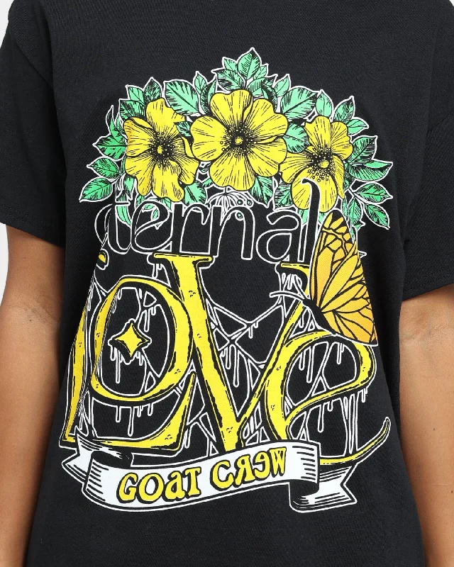 Goat Crew Eternal Love VintageT-Shirt Black