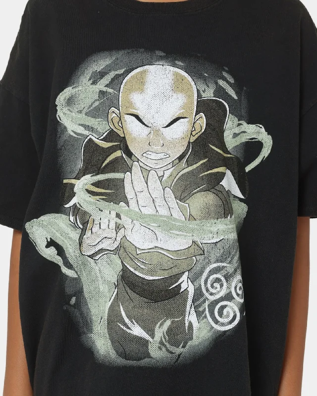 Goat Crew x Avatar: The Last Airbender Air Elements Vintage T-Shirt Black Wash