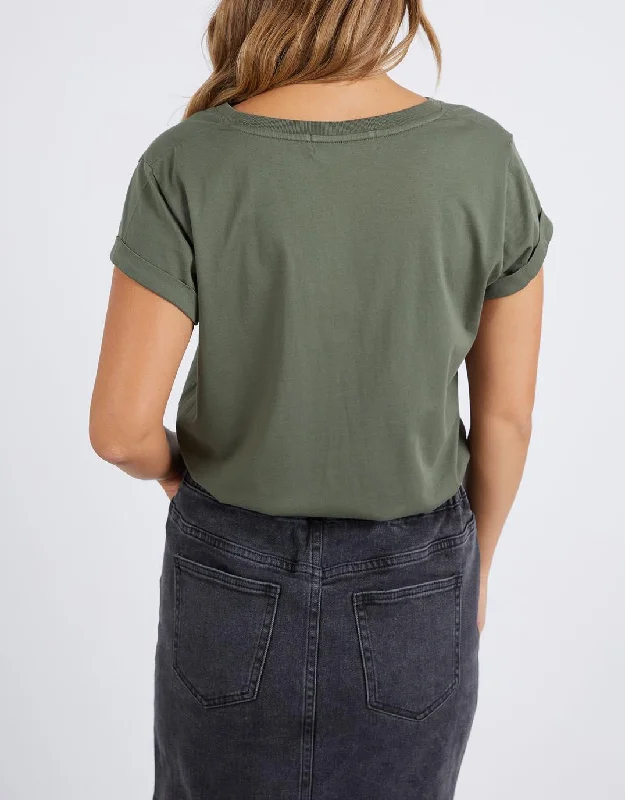 Manly Vee Tee - Khaki