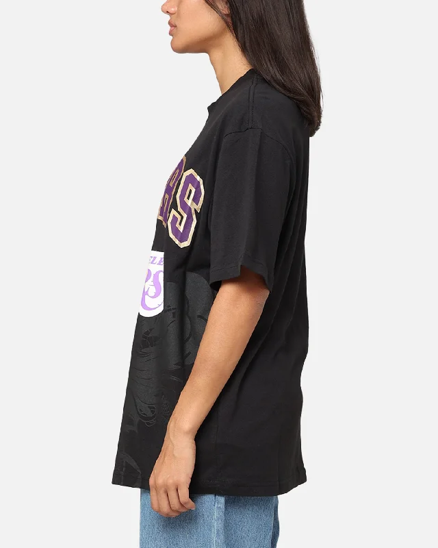 Mitchell & Ness Los Angeles Lakers Year Of The Dragon T-Shirt Faded Black