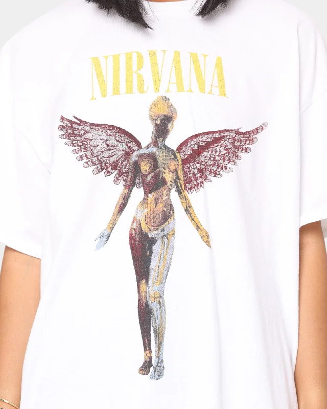 Nirvana In Utero Vintage T-Shirt White