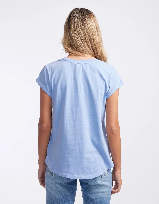 Signature Tee - Light Blue