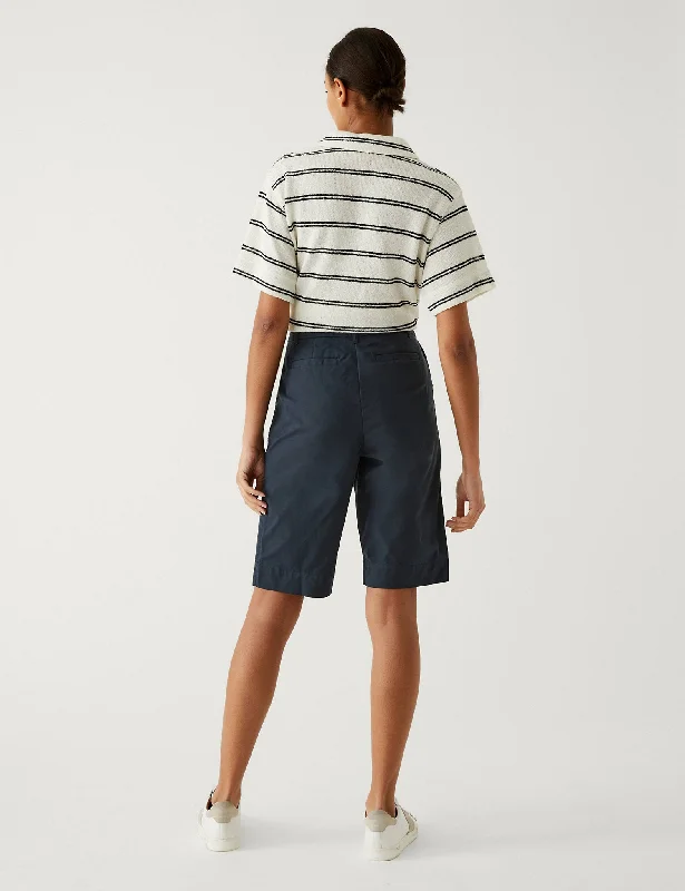 Cotton Rich Knee Length Chino Shorts