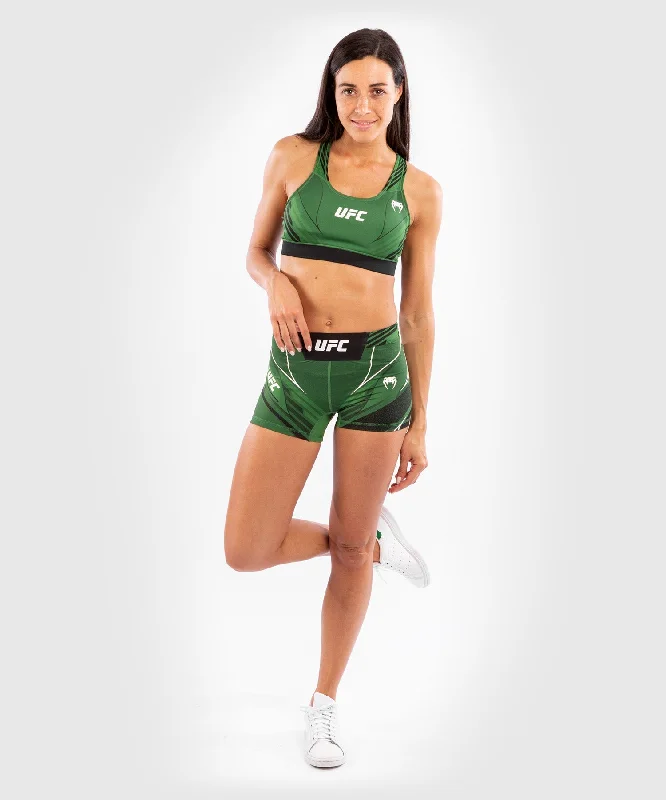 UFC Venum Authentic Fight Night Women's Vale Tudo Shorts - Short Fit - Green