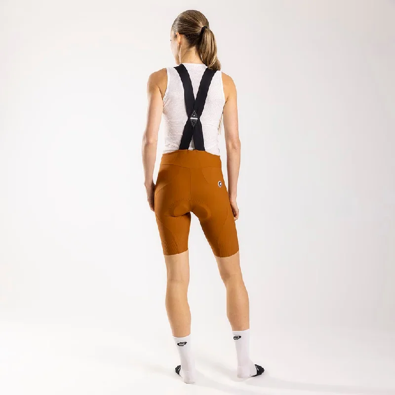 Women's Apex Elite Bib Shorts (Rust)