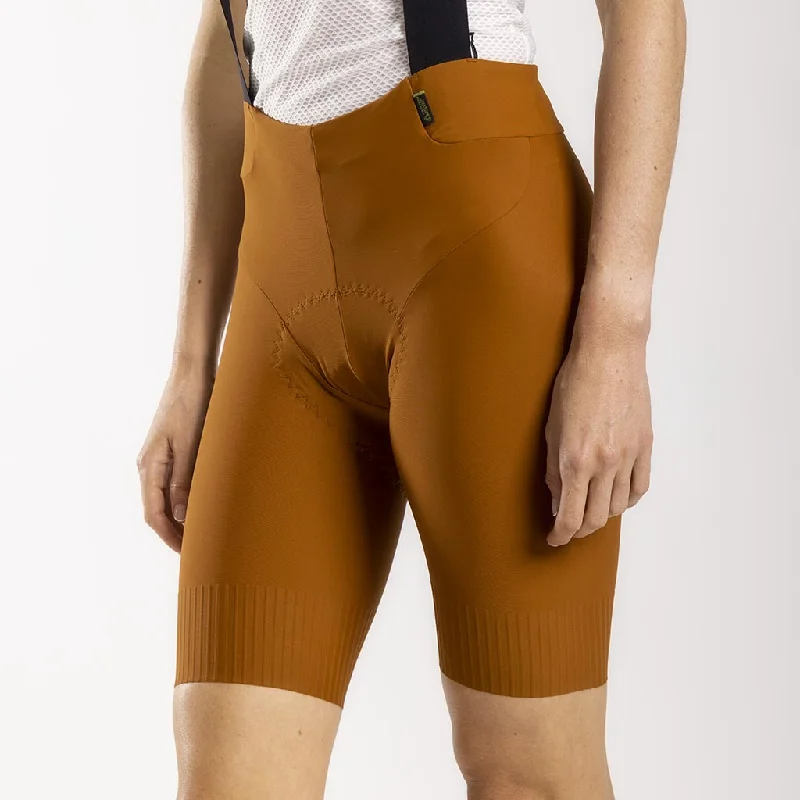 Women's Apex Elite Bib Shorts (Rust)