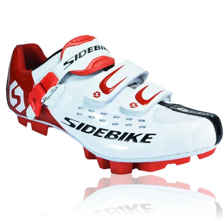 White Pro Mountain Cycling Shoes