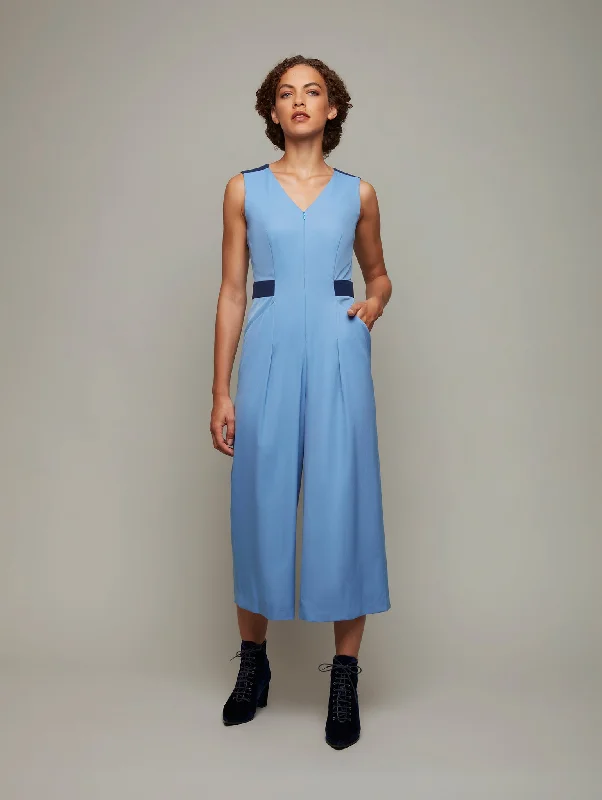 COLUMN | Tailored Crop-Legged Jumpsuit Boho chic jumpsuit, Relaxed, Comfortable, Trendy COLUMN | Tailored Crop-Legged Jumpsuit Boho chic jumpsuit, Relaxed, Comfortable, Trendy