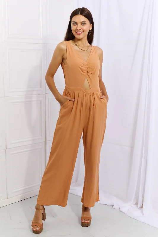 Feels Right Cut Out Detail Wide Leg Jumpsuit Tailored black jumpsuit, Chic, Elegant, Professional Feels Right Cut Out Detail Wide Leg Jumpsuit Tailored black jumpsuit, Chic, Elegant, Professional