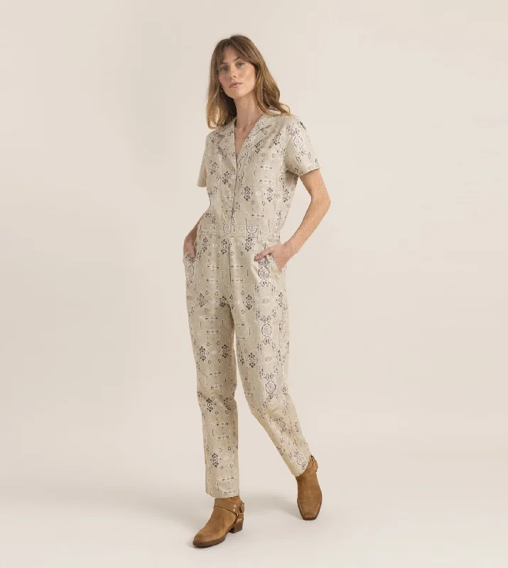 Layover Short Sleeve Jumpsuit Summer beach jumpsuit, Comfortable, Casual, Trendy