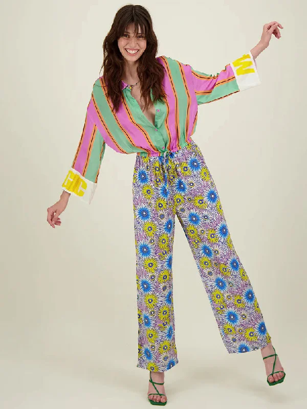 Me369 Margot Loose Fit Jumpsuit Artisan Halter neck jumpsuit, Sexy, Summer vibes, Trendy Me369 Margot Loose Fit Jumpsuit Artisan Halter neck jumpsuit, Sexy, Summer vibes, Trendy