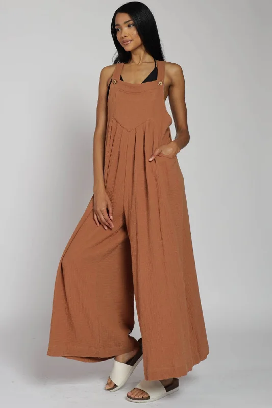 Mocha Pocket Front Wide Leg Jumpsuit Cropped jumpsuit, Summer style, Trendy, Comfortable Mocha Pocket Front Wide Leg Jumpsuit Cropped jumpsuit, Summer style, Trendy, Comfortable
