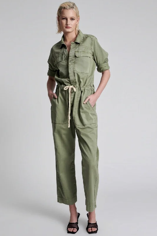 ONETEASPOON Womens Safari Ranger Jumpsuit Super Khaki Button-down jumpsuit, Casual, Street style, Trendy ONETEASPOON Womens Safari Ranger Jumpsuit Super Khaki Button-down jumpsuit, Casual, Street style, Trendy