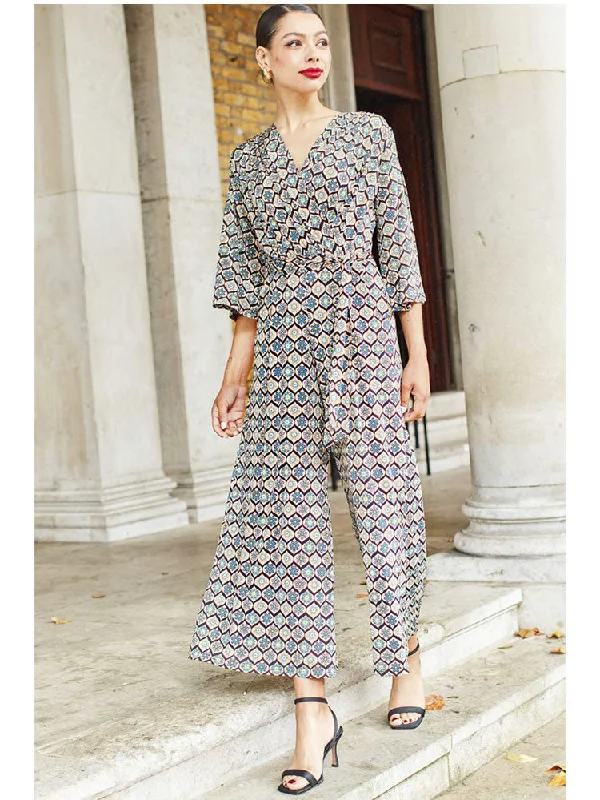 Onjenu Laurie Jumpsuit Altair Fitted wide leg jumpsuit, Elegant, Feminine, Fashionable Onjenu Laurie Jumpsuit Altair Fitted wide leg jumpsuit, Elegant, Feminine, Fashionable