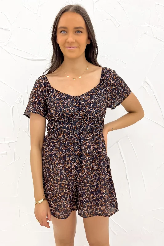 Pip Playsuit Print Linen jumpsuit, Light fabric, Summer vibes, Relaxed