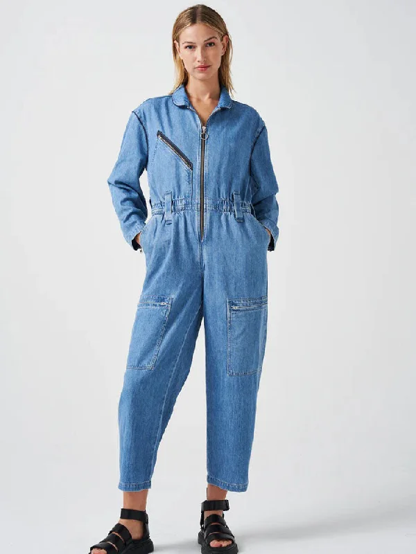 Seventy + Mochi Amelia Jumpsuit Rodeo Vintage Solid jumpsuit, Minimalist style, Sleek, Fashionable Seventy + Mochi Amelia Jumpsuit Rodeo Vintage Solid jumpsuit, Minimalist style, Sleek, Fashionable
