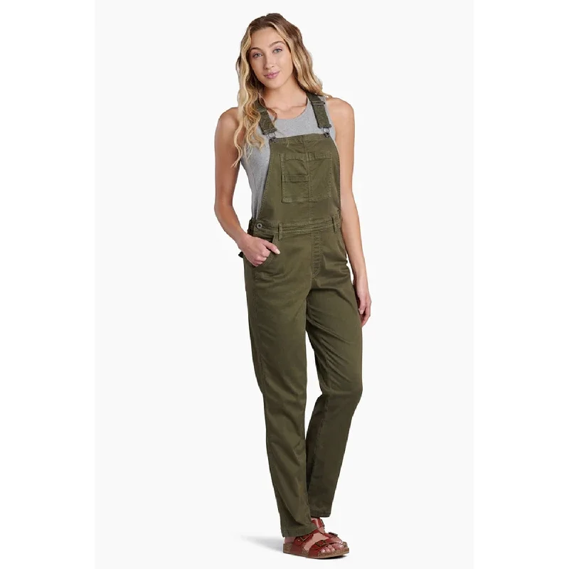 Olive Twill Jumpsuit Cold-shoulder jumpsuit, Sexy, Fashionable, Comfortable