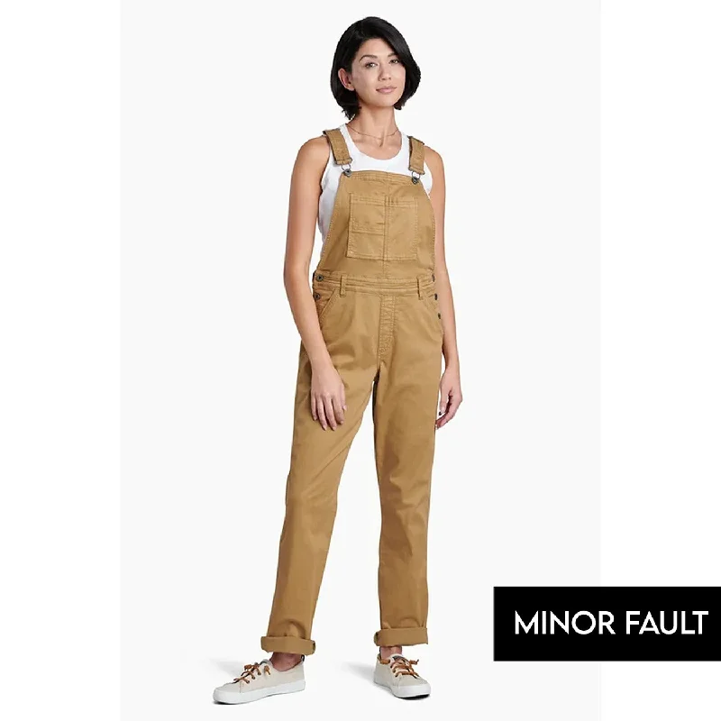 (Minor Fault) Khaki Twill Jumpsuit Classic jumpsuit, Timeless style, Fashionable, Comfortable (Minor Fault) Khaki Twill Jumpsuit Classic jumpsuit, Timeless style, Fashionable, Comfortable